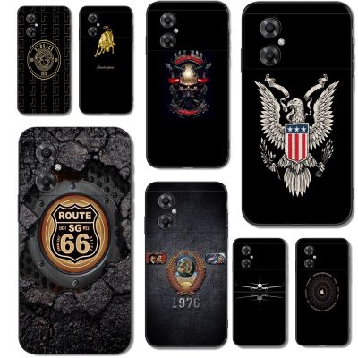 For Xiaomi Poco M4 5G Case Phone Back Cover Soft Silicone Protective Black Tpu Case Sign