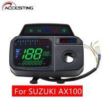 สำหรับ AX100 SUZUKI รถจักรยานยนต์แบบดิจิตอลเครื่องวัดระยะทาง Combo RPM 100cc AX 100