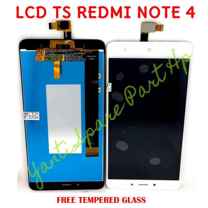 lcd touchscreen redmi note 4