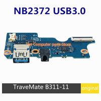 Asli untuk Laptop B311R-31 Acer TraveMate B311-11 NB2372 USB 3.0 Audio papan tes penuh