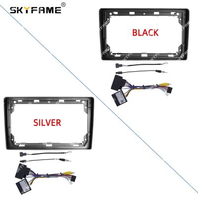 SKYFAME Car Frame Fascia Adapter Canbus Box Decoder For Fiat Scudo Peugeot Expert Partner Android Radio Dash Fitting Panel Kit