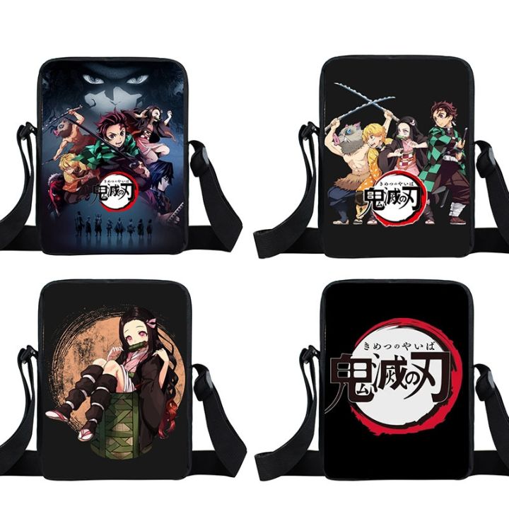 【CW】 Anime Demon Slayer Messenger Bag Kimetsu Yaiba Women Handbag ...