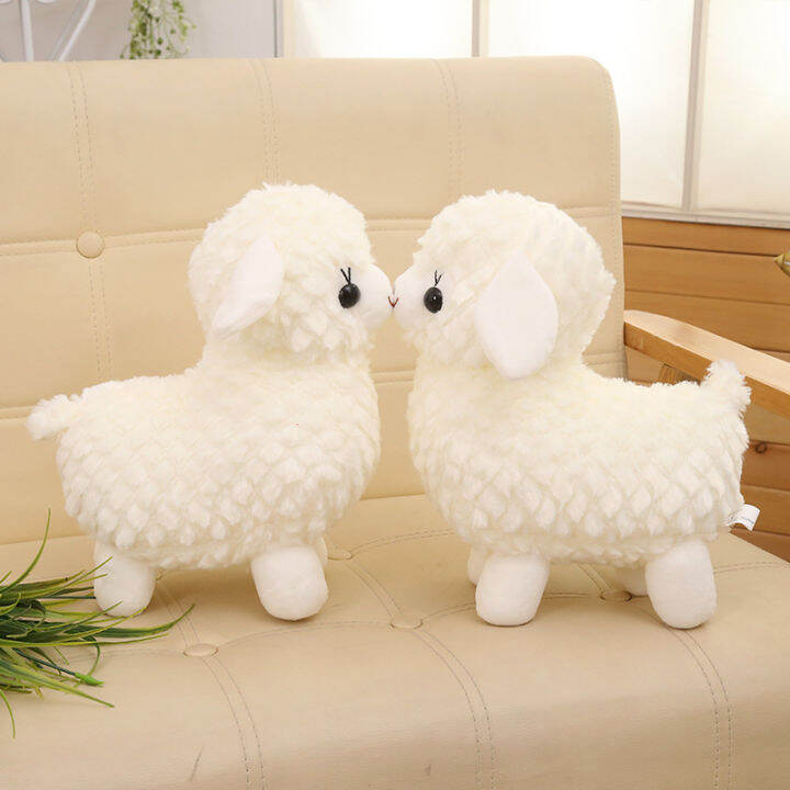 แกะตุ๊กตาตุ๊กตาสัตว์ของเล่น-alpaca-แกะตุ๊กตาตุ๊กตาของขวัญวันเกิดสำหรับเด็กสาวเด็ก