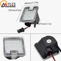 2Pcs Puddle โคมไฟ Canbus Led ภายใต้ด้านข้างกระจกสำหรับ Ford SMax CMax Kuga Escape Monde 4 Focus 3 Grand 2อุปกรณ์เสริม