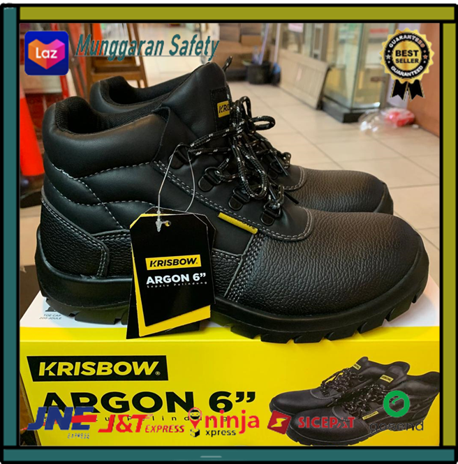 Sepatu Safety Krisbow Argon 6 Safety Shoes Krisbow Argon Original Lazada Indonesia