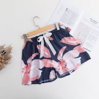 COD newproduct promotion FINTOO Cotton Silk Shorts Womens Summer Thin Japanese Floral Elastic Waist Pajamas Shorts