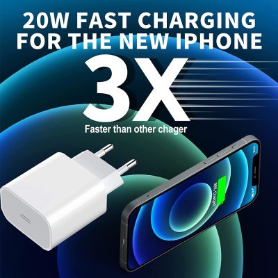 USB C Charger 20 W PD 3.0 Quick Charger 20W Power Adapter Charging Plug for iPhone 13 12 11 Pro Max Samsung S21 Note iPad Pro Wall Chargers