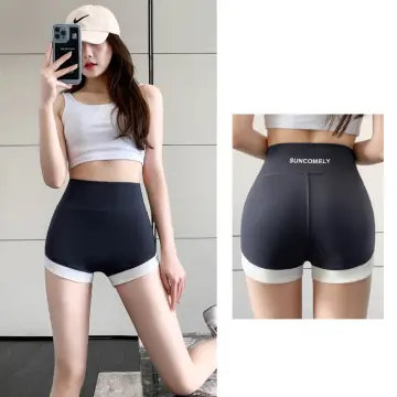 DACHAO Fitness Yoga Shorts Running Cycling Sports Anti-Coil Ladies Leggings  Quick Dry Breathable High Waist Yoga Shorts