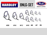 ชุดไกด์ FUJI BNLG Casting Rod BLACK HARDLOY SET - 11 ชิ้น . เบอร์ 6,7,8,10,12,16,20