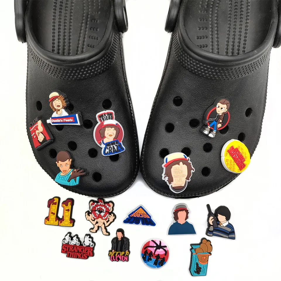 stranger things croc jibbitz