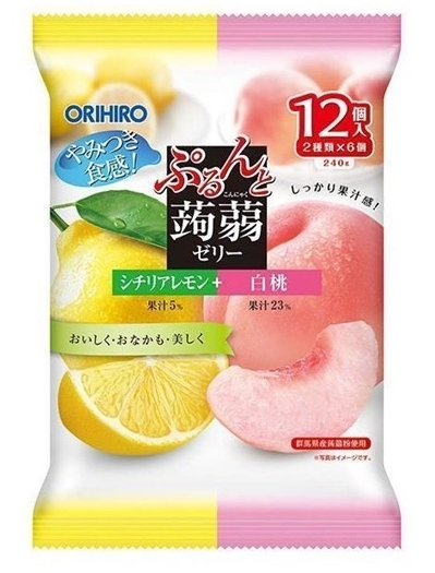 Thạch hoa quả orihiro nhật bản túi 240gram - 12 miếng các vị - ảnh sản phẩm 7
