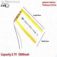 Liter energy battery 3.7V 5000MAH 954390 Lithium Polymer LiPo Rechargeable Battery For Mp3 headphone PAD DVD bluetooth camera [ Hot sell ] bs6op2