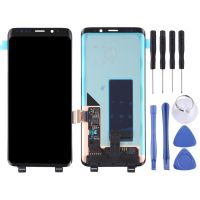 หน้าจอ LCD AMOLED ของแท้สำหรับ Galaxy S9 / G960F / G960F / DS / G960U / G960W/G9600พร้อม Digitizer ประกอบเต็มตัวเครื่อง (สีดำ) (อะไหล่ห้างสรรพสินค้า)