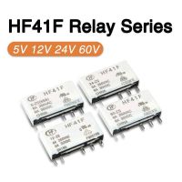 {:”》 “5ชิ้น HF41F 41F-1Z-C2-1 5V 12V 24V 60V ZS 6A การติดตั้งรีเลย์บางบนซ็อกเก็ตสกรูที่มีและวงจรป้องกันการ24VDC 41F-1Z-C4-1