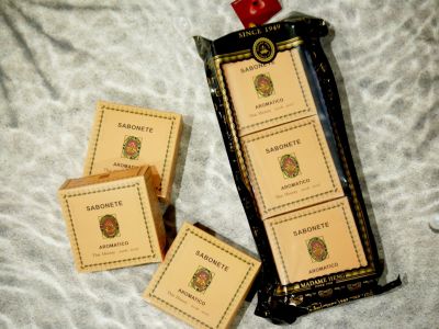 สบู่มาดามเฮง สบู่อโรมาติก ซาโบเนท Aromatico sabonete soap 3ก้อน x 125กรัม (1แพ็ค) madame heng มาดามเฮงแท้
