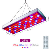 LED Grow Light Full Spectrum 25W 45W Plant Lights AC85-265V Plant Panel Lamp For Greenhouse Hydroponics Flowers Vegetables