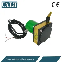 CALT 2500mm measuring range 4-20mA output precision string potentiometer linear transducer 24vdc CWP-M2500A