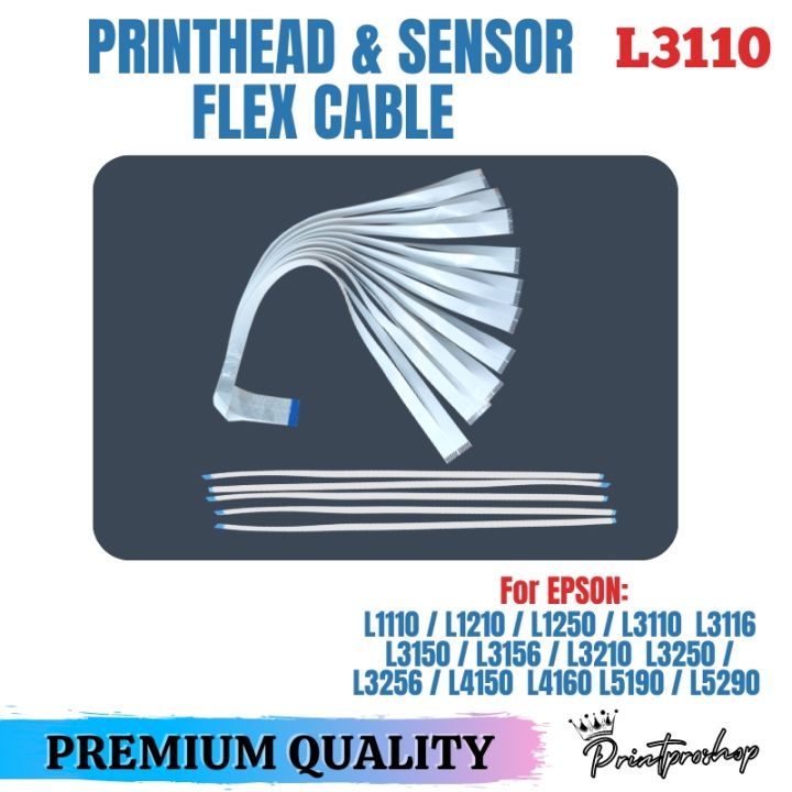 Printhead And Sensor Flex Cable For Epson L1110 L3110 L3210 L3150 L4150 L5190 Brand New Lazada Ph 9360