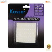 เม็ดพีวีซีกันกระแทก KASSA รุ่น N0715 ขนาด 7 x 1.5 มม. (แพ็ค 50 ชิ้น) สีใส  [[[ [[[ [[[ สินค้าโปรโมชั่น ]]] ]]] ]]]