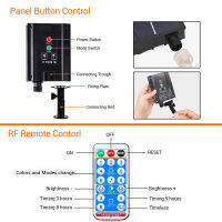 100200 LED เปลี่ยนสีคู่คริสต์มาสไฟสตริงพลังงานแสงอาทิตย์พร้อมรีโมทจับเวลา8โหมดกันน้ำ Solar Garland Fairy Lights