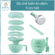 Bituti Shop Bộ chế biến 10 chi tiết cho bé ăn dặm kiểu nhật blw