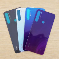 10 pcslot For Xiaomi Redmi Note 8 Glass Rear Battery Door With Adhesive RedMi Note8 Replacement Back Housing Cover Case