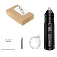 1Set Rechargeable Electric Screwdriver Small Electric Tool Electric Drill Usb 3.7V Mini Screwdriver Usb Rechargeable