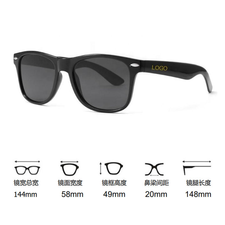 hot-sales-แว่นตาแฟชั่นสำหรับผู้ชายและผู้หญิงแว่นกันแดด-แว่นกันแดดสีดำแบบเต็มกรอบ-โพลาไรซ์ย้อนยุคเล็บข้าวแฟชั่นสี่เหลี่ยม-3070