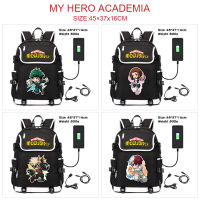 My Hero Academia เป้สะพายหลังการ์ตูนเสื้อฮู้ดมิโดริยะอิซุคุสำหรับผู้ชายผู้หญิง,กระเป๋านักเรียนแฟชั่นใหม่พิมพ์ลายการ์ตูนกระเป๋าเป้ใส่ได้กับทุกชุดกระเป๋าเป้สะพายหลังชาร์จยูเอสบี0000