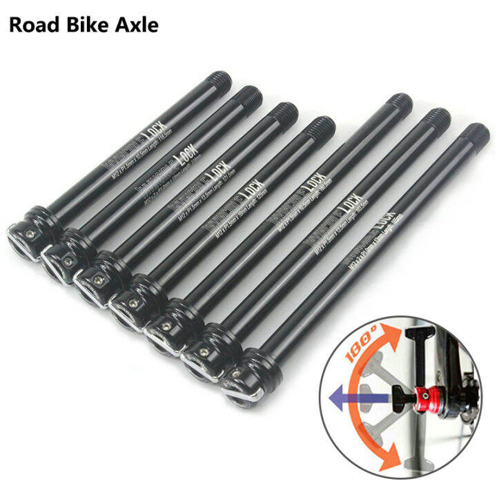 Bicycle Thru Axle Bike Quick Release Hubs Tube Shaft Skewers Road Bike Front Rear Axle P P