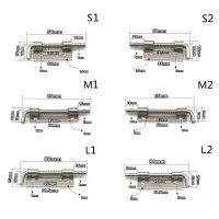 Stainless Steel Flat Latches Loaded Hinge Bisagras Security Spring Bolt Barrel Latch For Industrial Welding Distribution Cabinet