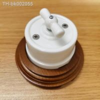 ☈✳ High Quality EU Ceramic Rotary Switch Wall Lamp Smart Light Knob Switch 10A 250V For Home Decoration