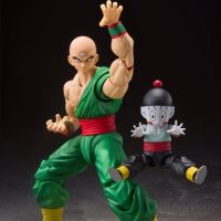 S.H.Figuarts Tenshinhan &amp; Chaoz / Tien Shinhan Chiaotzu เทนชินฮัง เจาสึ ฟิกเกอร์แท้ โมเดล ดราก้อนบอล Dragon Ball อนิเมะ