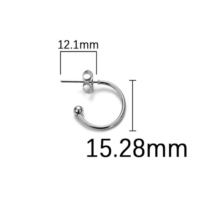 50pcs Tone Findings French Earring Hooks Stainless Steel Gold 2010pcs Wire Settings For DIY Jewelry Making Earrings Accessories