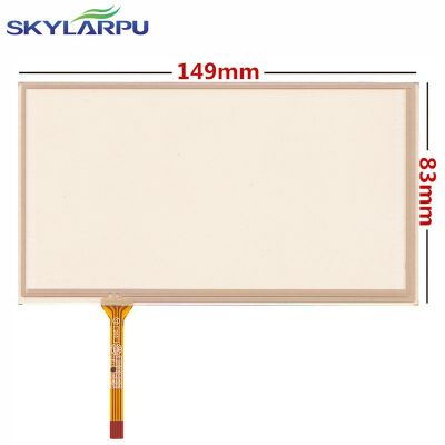 ☒▣ Skylarpu New 6.0 Inch 149x83mm 4 Wire Resistive Touch Screen For 149mmx83mm GPS Touch Screen Digitizer Panel Repair Replacement