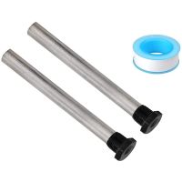 RV Water Heater Magnesium Anode Rod for Atwood Heaters 2 Pack 1/2Inch NPT RV Hot Water Tank Anode Rod for RV Heater