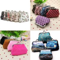 【CW】☏  26 Styles Hot Slae Floral Ladies Coin Purse Small Short Wallets Hasp Printing Clutch Money