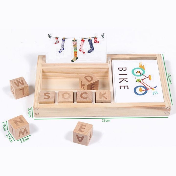 cw-early-education-developmental-game-english-word-blocks-jigsaw-board-educational-card-matching