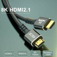 Kabel Monitor komputer HDR eARC HDMI 2.1 ke HDMI 2.1 kabel Male ke Male kecepatan tinggi 8K 60Hz 4K 120Hz untuk pengalih