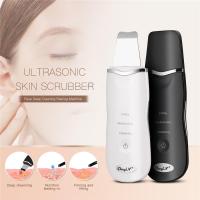 Professional Ultrasonic Facial Skin Scrubber Ion Deep Face Cleaning Peeling Rechargeable Skin Care Device Beauty Instrument