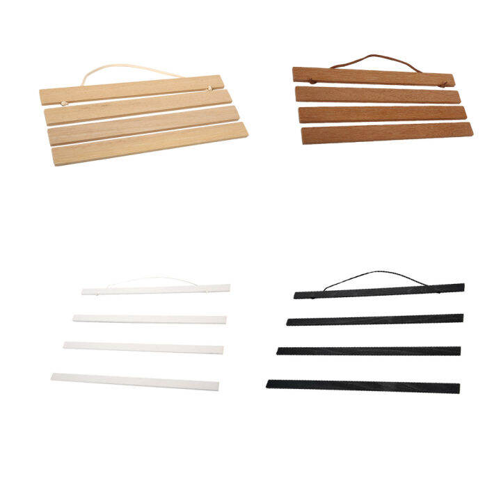 Wooden Poster Hanger 30/40/50cm Modern Wooden Photo Frame