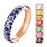 【YF】✓  UJOY Enameled Bangle Hand Cuff Femal Bangles Classic Designer Jewelry Accessories Gifts