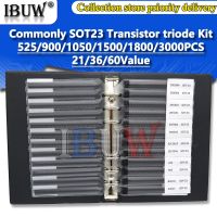 SMD Transistor triode Kit SOT23 ibuw ชิปหนังสือตัวอย่างสารพันทั่วไป Triode Book SOT23 S8050 S8550 S9012 TL431 BC847 MMBT2222