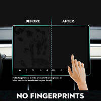 15นิ้ว Touch Screen Protector สำหรับ Tesla รุ่น3 Y Center หน้าจอควบคุมฟิล์มกระจกนิรภัย Definition Anti Fingerprint