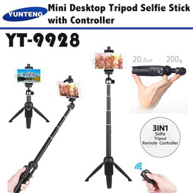 Yunteng YT9928 3IN1 bluetooth Monopod Tripod selfie stick Lazada PH