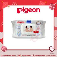 Pigeon เบบี้ไวท์มอยเจอร์ไรเซอร์ 60ชิ้น #firstkidsthailand