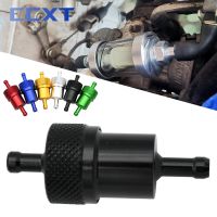 ☼﹉ CNC Inline Fuel Filter Gasoline Fuel Oil Filter Petrol Inline Filter For KTM Yamaha Kawasaki Suzuki Honda Motorcycle Universal