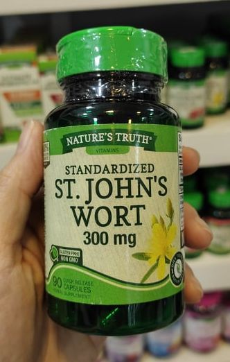 Nature's Truth Vitamins Standardized St. John's Wort 300 mg 90 Capsules ...