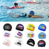 Swimming Cap Silicone Swim Caps Waterproof Elastic Swimming Hat Lightweight Comfortable Bathing Caps for Long Short Hair