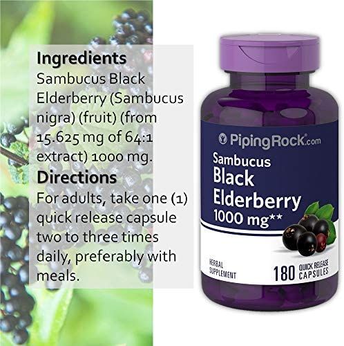 อัลเดอร์เบอร์รี่-elderberry-sambucus-1000mg-180-quick-release-capsules-pipingrock-piping-rock